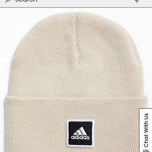 Adidas Beige Knit Beanie